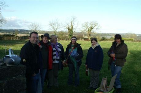 small group of participants