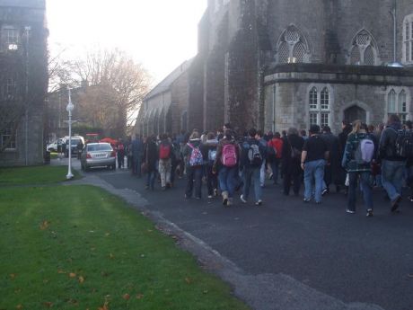 On the march past StPats