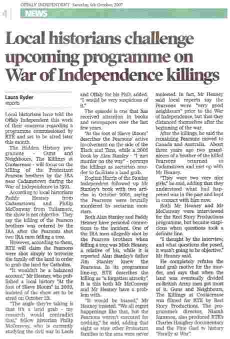 Click on image to see full-sized version That Offaly Independent article in full - click to read